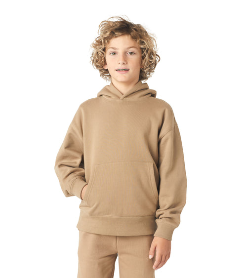 Beige Jupiter Kid's Hoodie | Future Planet