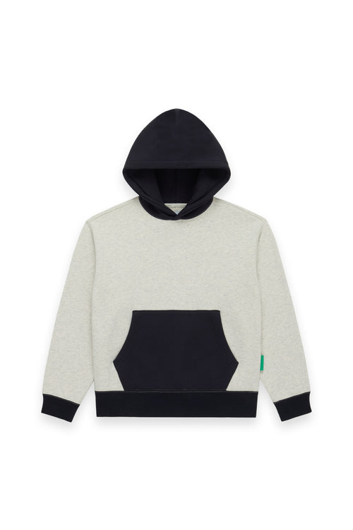 Kid's Jupiter Hoodie Heather Grey / Navy | Future Planet