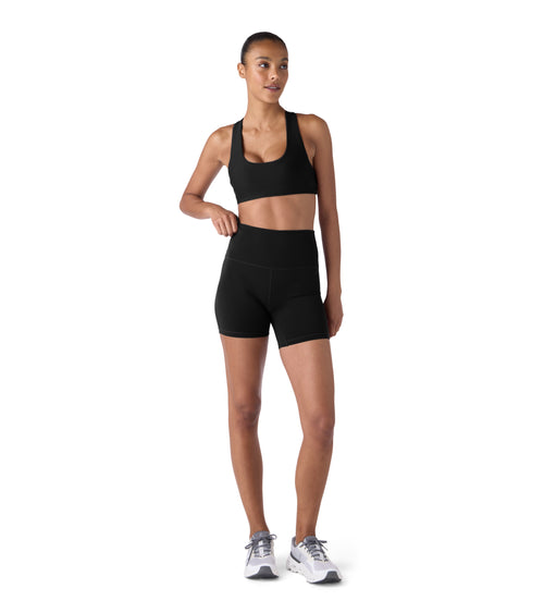 Nova Performance Sport Womens Biker Shorts Black | Future Planet