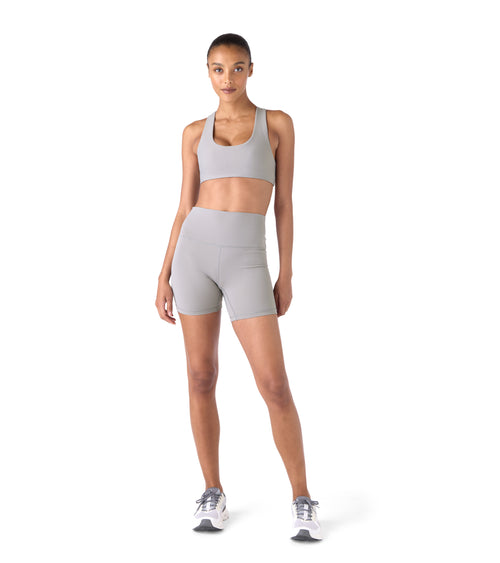 Nova Performance Sport Women's Biker Shorts Space Grey | Future Planet