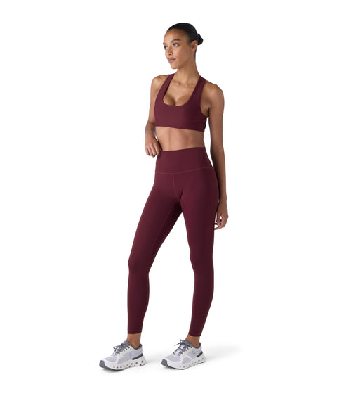 Nova Performance Women's Sports Bra Burgundy | Future Planet